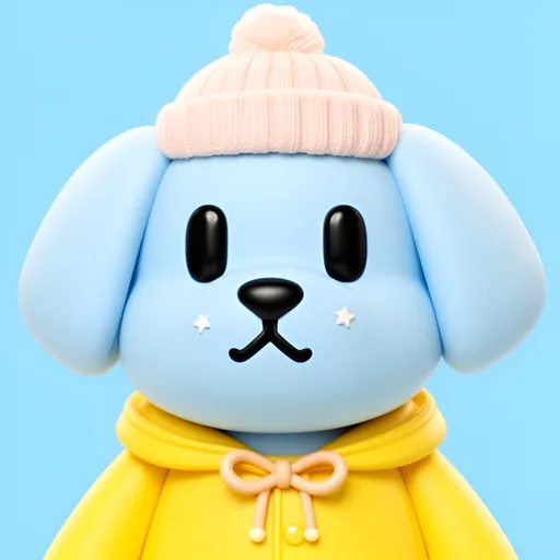 Shitzu number 9, Sky Blue coat