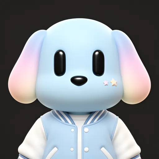 Shitzu number 17, Sky Blue coat
