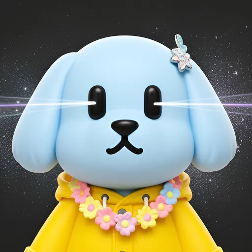 Shitzu number 3911, Sky Blue coat